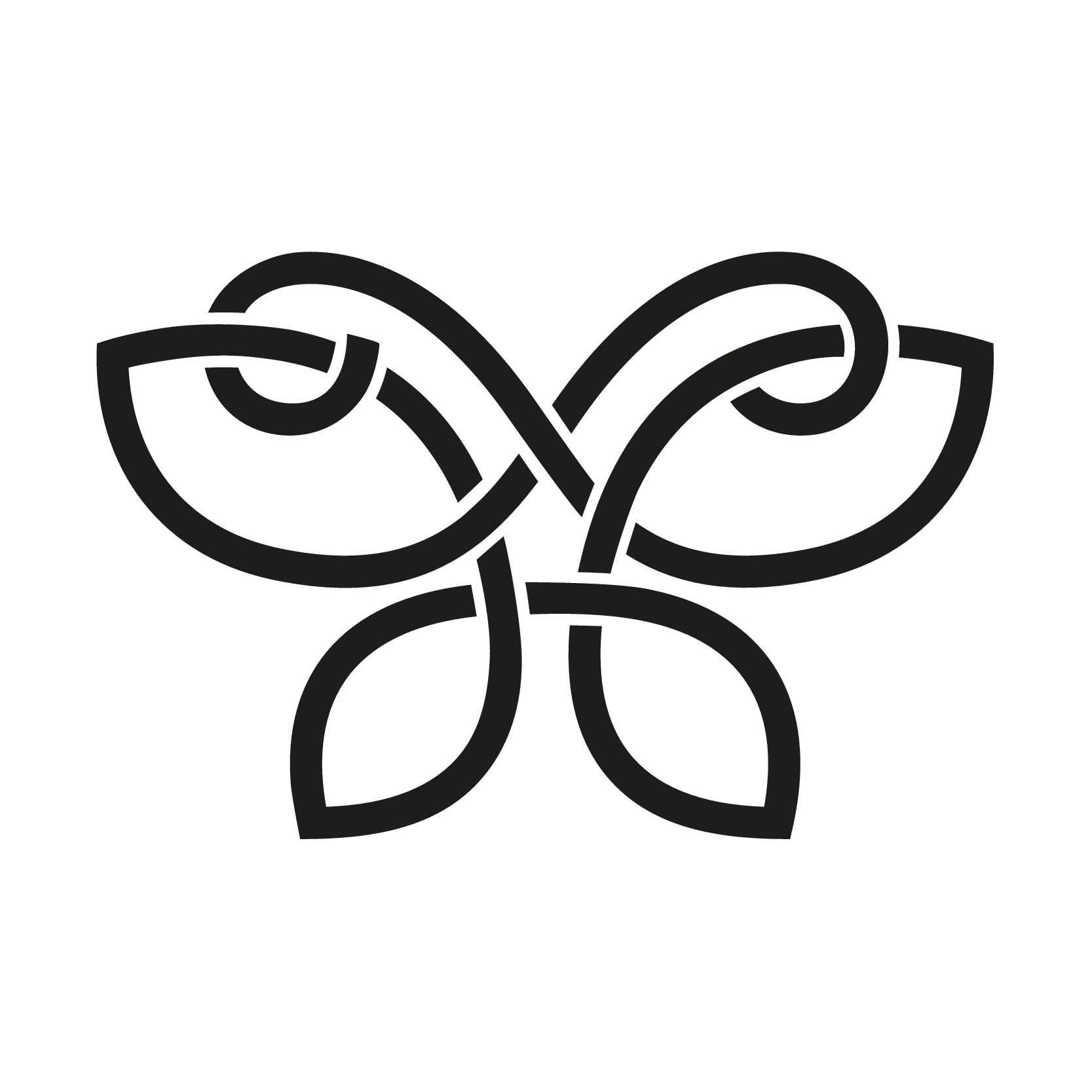 Tribal butterfly